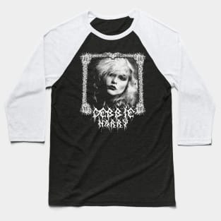 Debbie Harry Blondie Metal Style Baseball T-Shirt